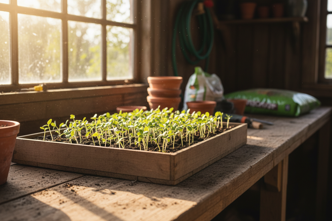 How to Start Seeds Indoors: A Beginner's Guide