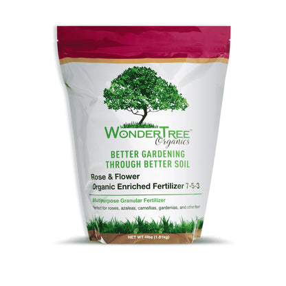 Rose & Flower Fertilizer (4 Lb) – Organic Plant Food