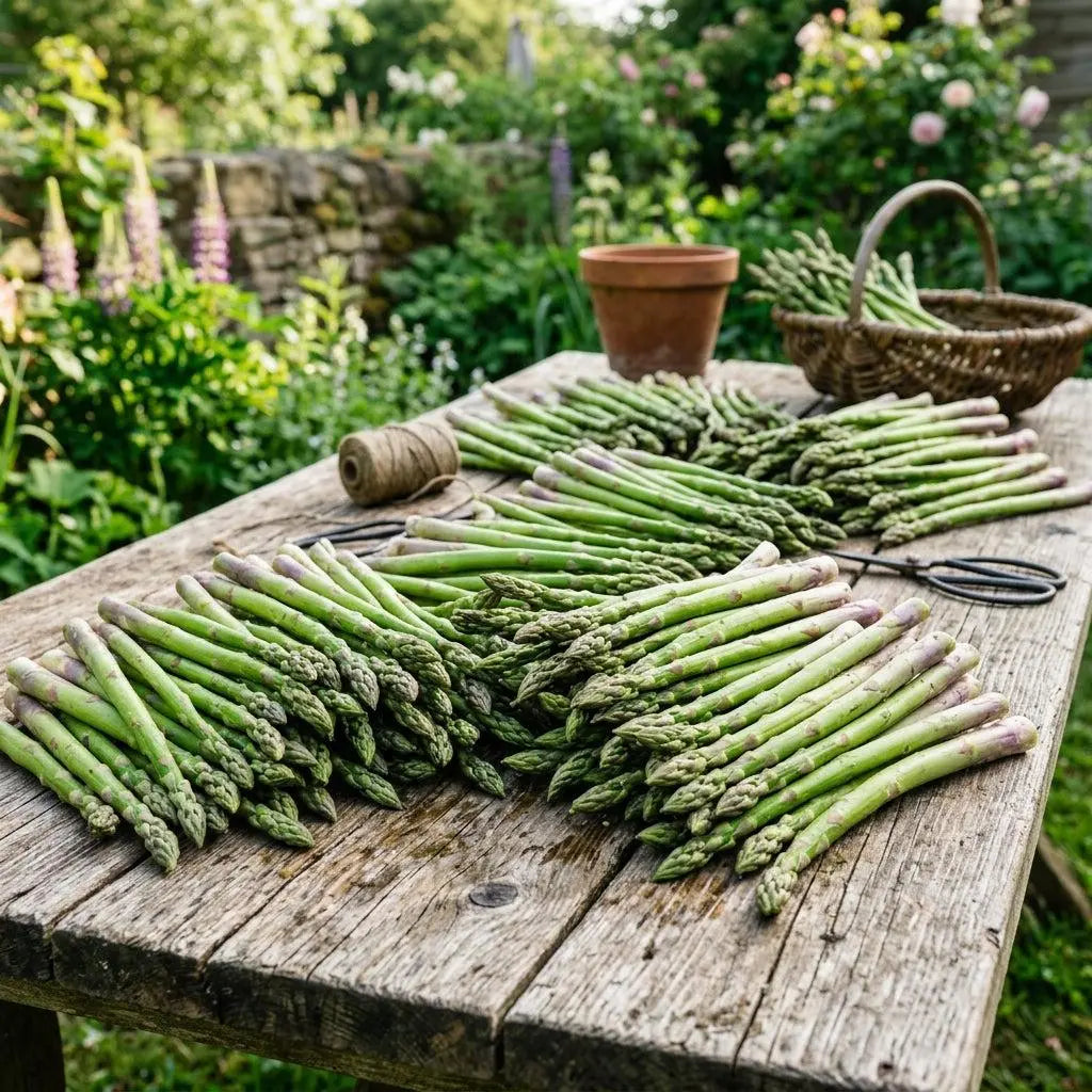 100 Mary Washington Asparagus Seeds - Perennial Heirloom Vegetable Seeds - Grow Tender, Delicious Asparagus Spears Year after Year