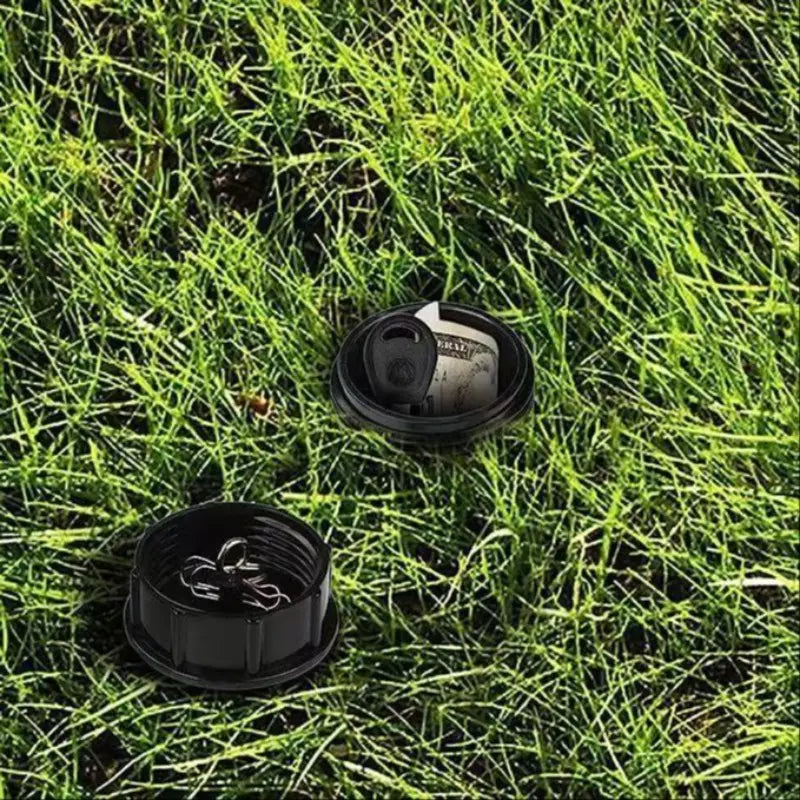 Stylish Garden Key Concealment Box - Realistic Watering Can Design for Discreet Storage and Organization