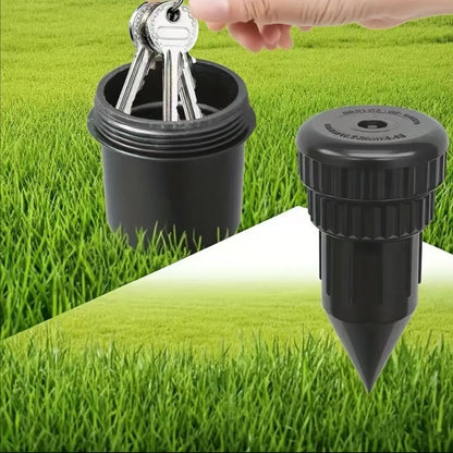 Stylish Garden Key Concealment Box - Realistic Watering Can Design for Discreet Storage and Organization